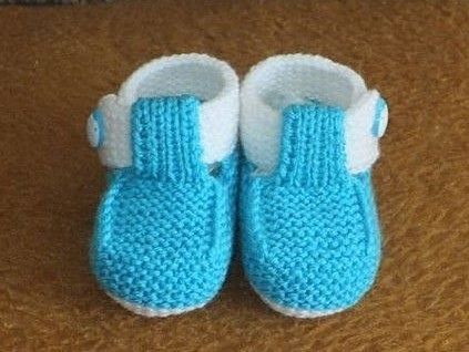 Пинетки спицами Пинетки спицами