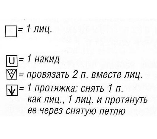 Узор спицами Узор спицами
